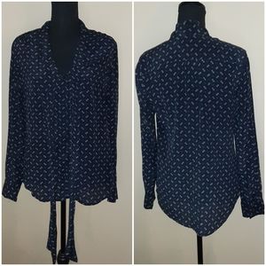 Banana Republic Tie-Neck Top